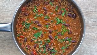 Chilli Con Carne Recipe  One Pot Meal  Mexican Favourite Food [upl. by Greene]