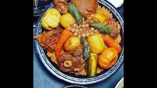 أحسن طريقة جربتها للكسكسي بالعلوش Tunisian couscous with lamb easy [upl. by Autum]