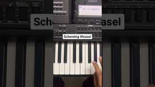 Scheming Weasel song on piano  Piano Cover  Instrumental Soham [upl. by Nomsed717]