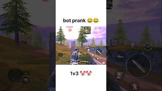 bot prank 😂😂 bgmi pubgmobile botprank pubg shorts bgmishorts FunLixPUBG NonstopGaming [upl. by Platus]