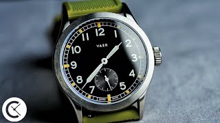 Vaer A12 Dirty Dozen Review The Military Watch for Everyman [upl. by Hussey]