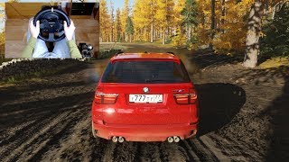 Forza Horizon 4  820HP BMW X5 M  E70   OFFROAD with THRUSTMASTER TX  TH8A  1080p60FPS [upl. by Airogerg]