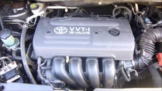 2007 TOYOTA VERSO 18 VVTI ENGINE [upl. by Lin]