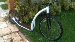 Bicicleta patineteKickbike [upl. by Ttam]