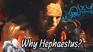 But I Like Hephaestus  God of War 3 2010 Part 11 [upl. by Elayor]