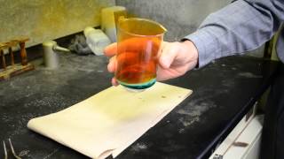 Demonstration of a penny in Concentrated Nitric Acid [upl. by Aiehtela]