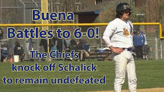 Buena 4 Schalick 1  HS Baseball  Brady Betts 2 RBI Double [upl. by Eixid579]