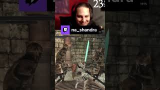 Je vais devenir FOU 😡  nashandra sur Twitch clips darksouls fail death rage gaming [upl. by Anica168]