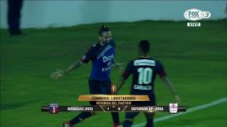 Monagas 1 Def Sporting 0 Copa Libertadores [upl. by Gilly]