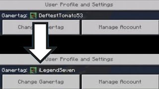 How to change gamertag in Minecraft Pocket Edition AndroidiOS [upl. by Fontes]