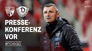 Schanzer Pressekonferenz vor FC Ingolstadt 04 vs SG Dynamo Dresden [upl. by Natye897]