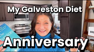 ONE YEAR LATER  My Galveston Diet Journey dietplan [upl. by Alaunnoif]