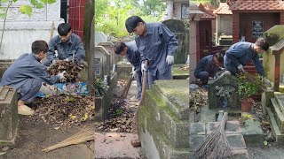 A Journey Through Forgotten Cemeteries To Restoring Abandoned Graves  Clean Up For Free [upl. by Derte96]