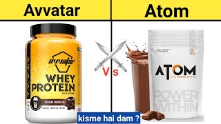 Avvatar whey protein vs atom whey protein [upl. by Winn]