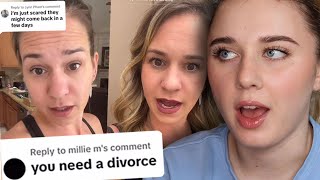 Tik Tok bartender OVERSHARES MARRIAGE DRAMA and gets mad about the response [upl. by Loredana]