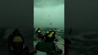 regatta liveable boat in huge weather condition is crashing mast broken tempest [upl. by Llenrag]