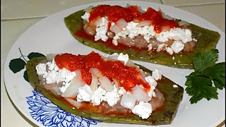 HUARACHES DE NOPAL y QUESO  Recetas con nopales huaraches vegetarianos [upl. by Nnaarual]