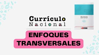 CONOCIMIENTOS PEDAGÓGICOS Enfoques transversales en el currículo nacional [upl. by Sankaran]