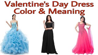 Valentines day dress color amp Meaning  Tamil Kalai Entertain s [upl. by Iveksarap179]