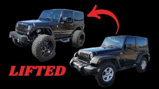 How I Built My Jeep Wrangler JK  in 16 Minutes  LIFTED  2 door [upl. by Cece575]