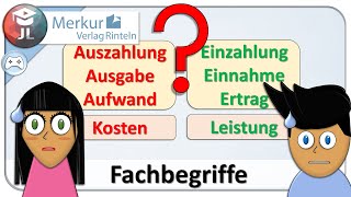 Grundbegriffe der Buchführung und der Kosten und Leistungsrechnung [upl. by Eolc]