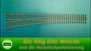 117 Die Tillig Elite Weiche und die Herzstückpolarisierung 900 Abonnenten Spezial [upl. by Bowyer]