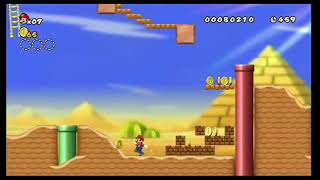 New Super Mario Bros Wii WBFS DOLPHIN EMULATORWii [upl. by Enhpad]