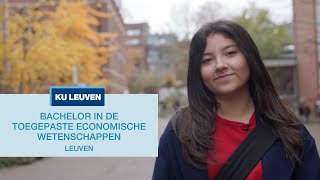 Wat is toegepaste economische wetenschappen Ontdek de bachelor aan KU Leuven  Leuven [upl. by Lalise]