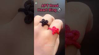 APT Rosé Heart Ring410 apt aptrending aptrosé aptring ring roséblackpink roséring usa diy [upl. by Natasha]