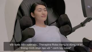 Ghế massage trí tuệ nhân tạo Inada Therapina quotcánh tay robotquot [upl. by Cami]