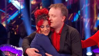 Strictlys Dianne Buswell burst into tears as Chris McCausland rushed to hug her to tell her this [upl. by Ivetts]