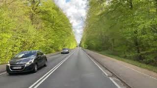 Driving In Denmark 🇩🇰 Hilsengør City Hornbæk city North Sjælland Road Trip 4K UHD 60fps [upl. by Suzzy]