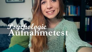 PSYCHOLOGIE  Aufnahmetest in INNSBRUCK [upl. by Stets687]