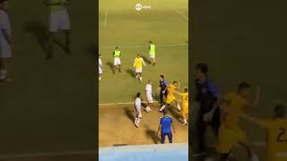 PM atira em goleiro com bala de borracha na segunda divisão goiana [upl. by Drofniw65]