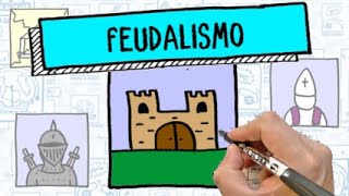 EUROPA FEUDAL  Feudalismo  Resumo desenhado [upl. by Nic]