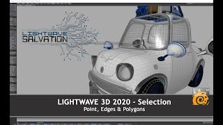 Lightwave 3D 2020 Selections tutorial [upl. by Anihsak]