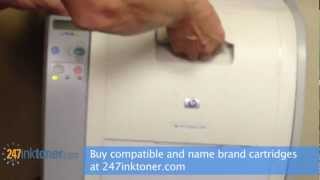 How to change the HP Laserjet 3500 toner cartridges by 247inktonercom [upl. by Moersch892]