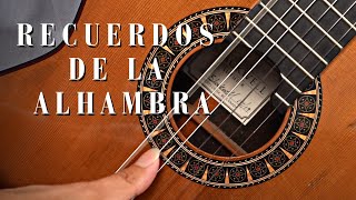 Tárrega Recuerdos de la Alhambra Tariq Harb guitar [upl. by Atnahc]