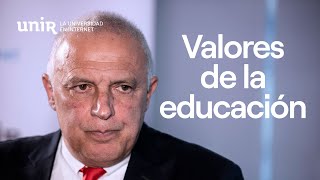 Nuccio Ordine habla sobre los objetivos y los valores de la educación  UNIR [upl. by Laikeze]