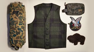 나에게 주는 선물  필슨 Mackinaw Wool Vest  Filson x Helinox Cot  Unboxing [upl. by Felicidad93]