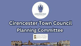 Cirencester Town Council Planning Committee [upl. by Akehsar]