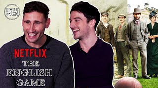 Netflixs The English Game  Ed Holcroft amp Kevin Guthrie on Crossing Class Divide [upl. by Amitaf]