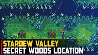 Secret Woods  Stardew Valley Hardwood Farming [upl. by Ennairda]