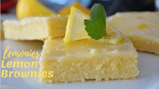 Lemonies  Lemon Brownies [upl. by Abebi]