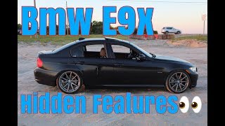 BMW E90 E91 E92 E93 HIDDEN FEATURES YOU DIDNT KNOW ABOUT [upl. by Primrosa]