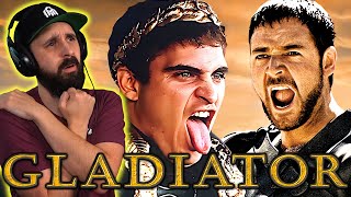 GLADIATOR REACTION  First Time Watching Movie Reaction [upl. by Wootan]