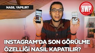 Instagramda Son Görülme Özelliği Nasıl Kapatılır  Nasıl Yapılır [upl. by Kamin]