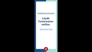 PIKIverkkokirjasto Etsi ja varaa Tuntematon sotilas [upl. by Kirchner413]