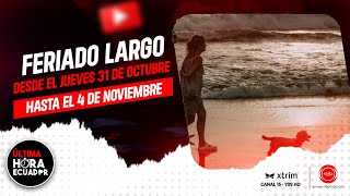 El próximo feriado será el más largo desde el jueves 31 de octubre hasta el 4 de noviembre [upl. by Thant]