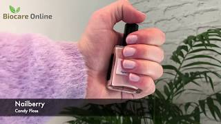 NAGELLAK SWATCH Nailberry  Candy Floss  Biocare Online [upl. by Livvyy103]